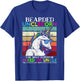 Bearded Unclecorn Uncle Unicorn Men Funny T-Shirt - T-Shirt | Royal