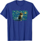 Retro Vintage Style Pom-Chi T-Shirt - T-Shirt | Royal
