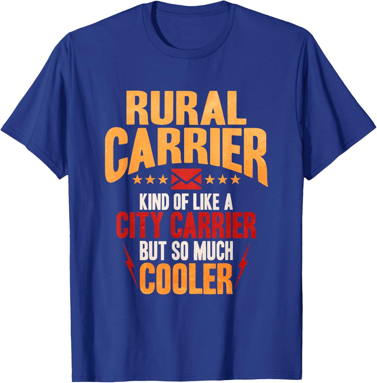 Rural Carrier Shirt Post Office T-Shirt - T-Shirt | Royal
