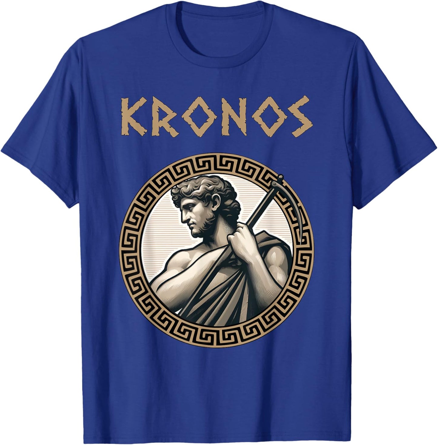 Kronos Ancient Greek Titan Greek Mythology T-Shirt - T-Shirt | Royal