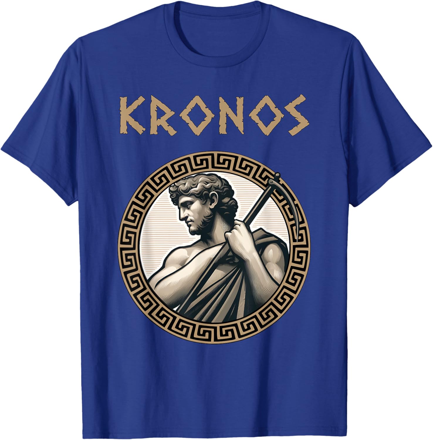 Kronos Ancient Greek Titan Greek Mythology T-Shirt - T-Shirt | Royal