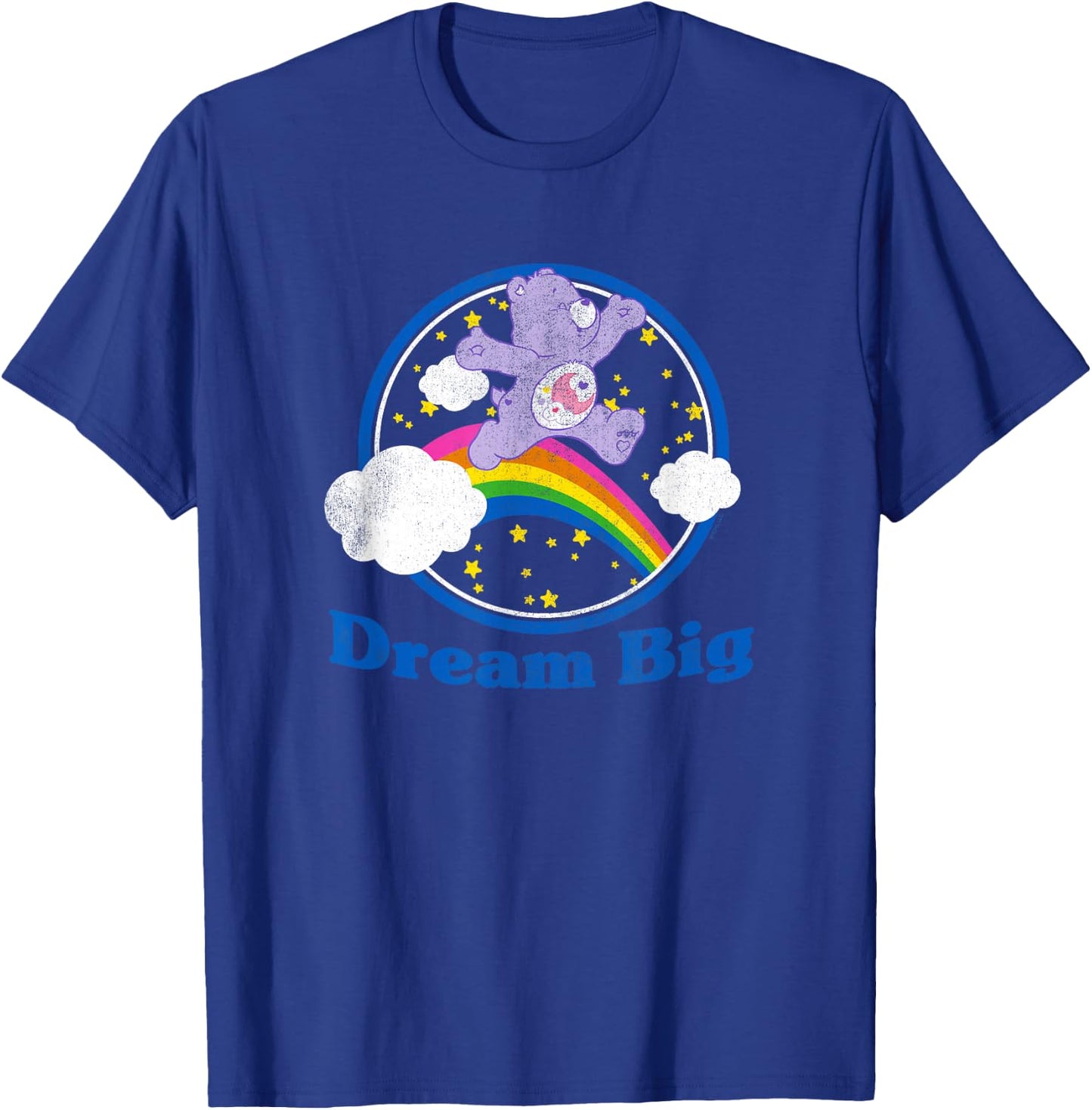 Care Bears Dream Big Sweet Dreams Bear Retro Cartoon T-Shirt - T-Shirt | Royal
