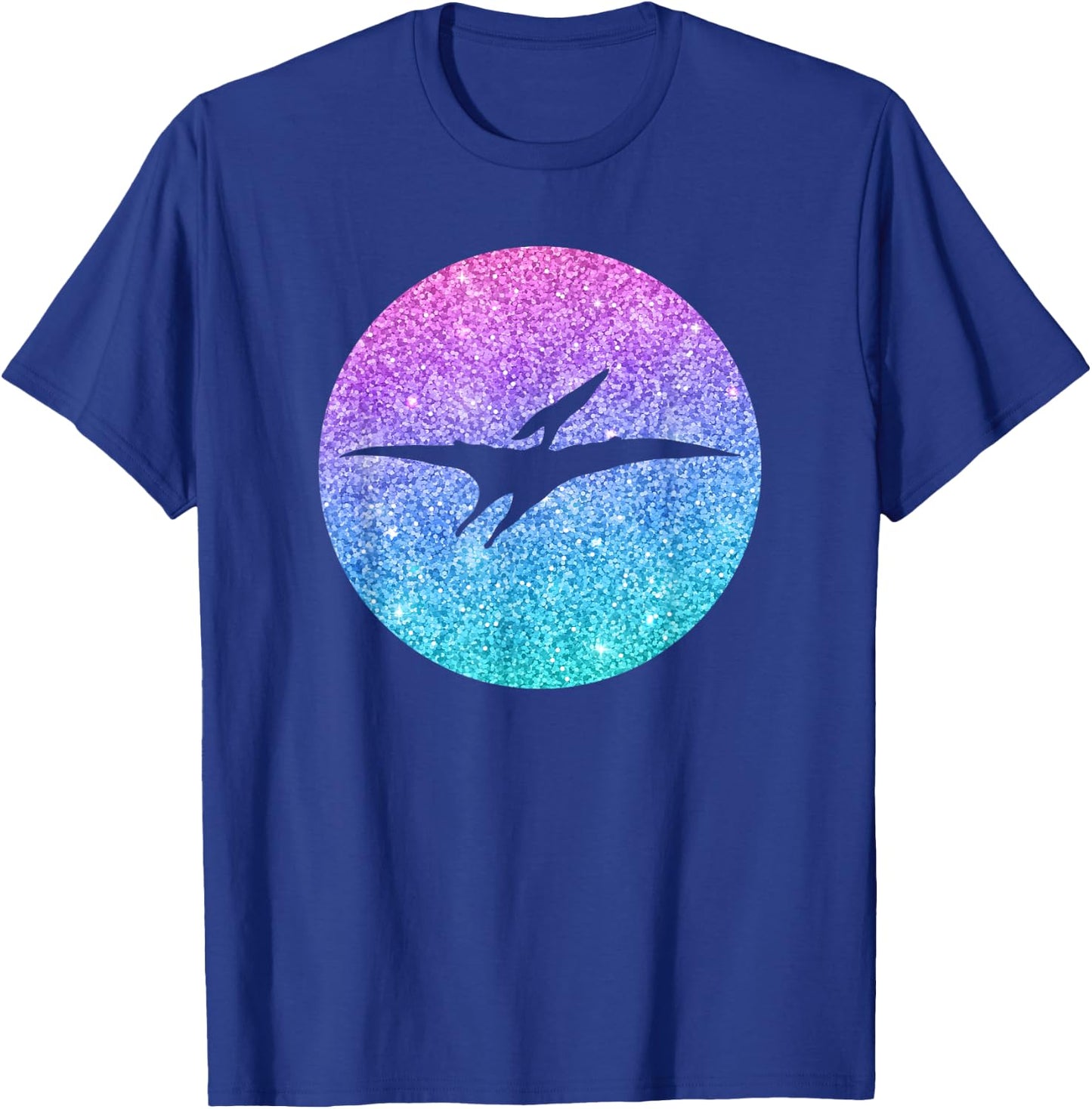 Cute Pterodactyl Dinosaur Gift Girls Teens And Women T-Shirt - T-Shirt | Royal