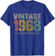 Vintage 1968 Limited Edition 57th Birthday Gifts 57 Year Old T-Shirt - T-Shirt | Royal