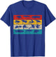 Fly Fishing Vintage Fishing Fisherman Fly Fishing T-Shirt - T-Shirt | Royal