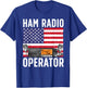 Cool Ham Radio Operator Art Women Ham Amateur Radio T-Shirt - T-Shirt | Royal