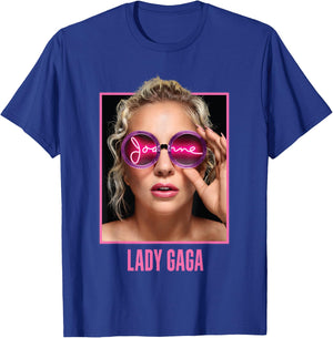 Lady Gaga Joanne Glasses T-Shirt - T-Shirt | Royal