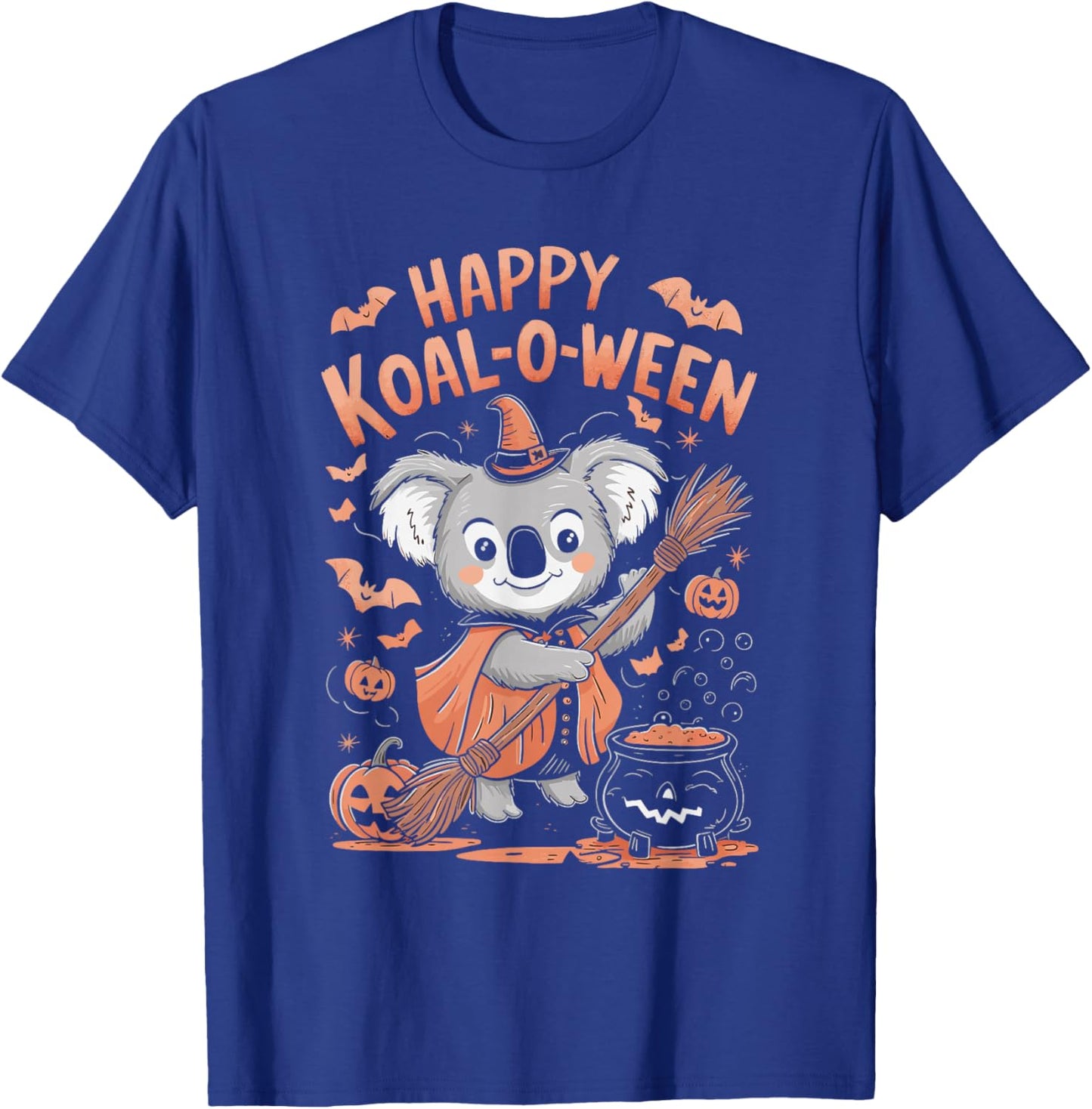Happy Koal-O-Ween T-Shirt - T-Shirt | Royal