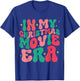 In My Christmas Movie Era Groovy Christmas Movie Watching T-Shirt - T-Shirt | Royal