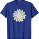 Lophophora Williamsii Spiral Peyote with Flowers T-Shirt - T-Shirt | Royal