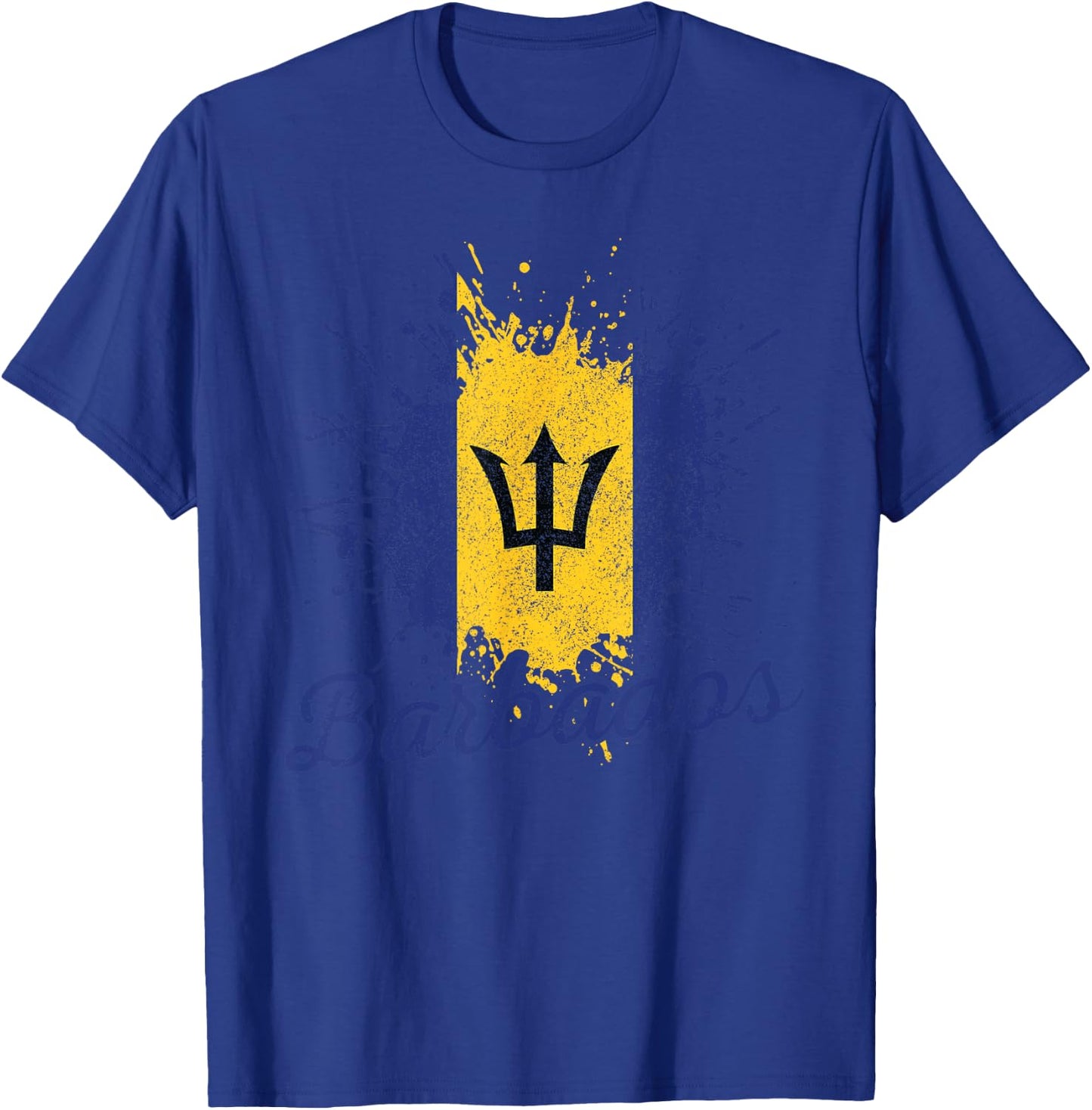 Barbados Flag Barbadian Bajan Pride Gift T-Shirt - T-Shirt | Royal