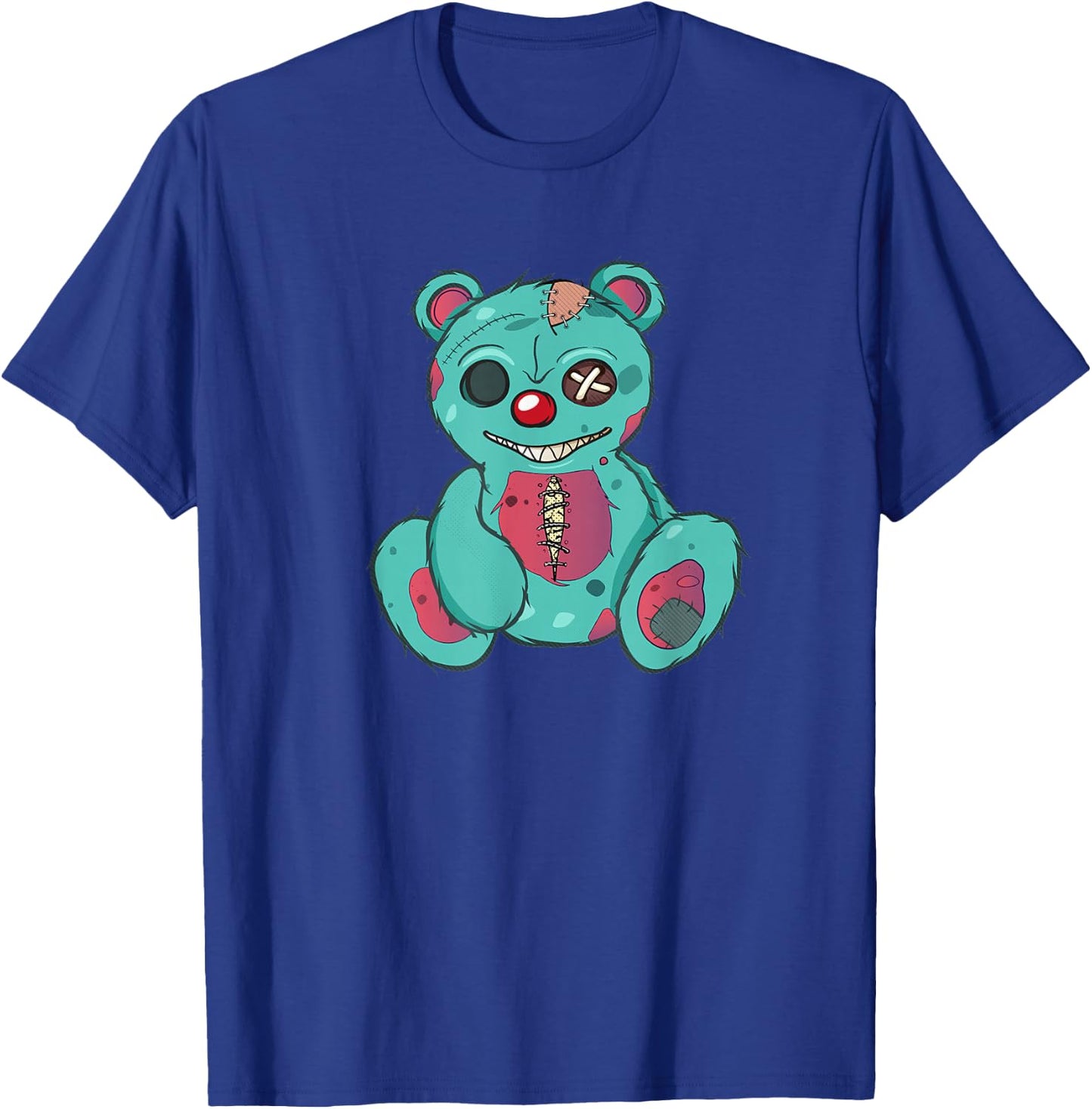 Evil Scary Teddy Bear T-Shirt - T-Shirt | Royal