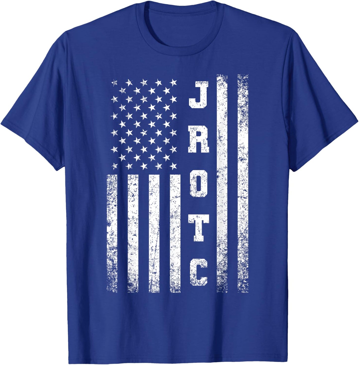JROTC United States Junior ROTC American Flag Cool T-Shirt - T-Shirt | Royal