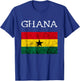 Ghana Flag Ghanaian Flag African Ghanaian Roots T-Shirt - T-Shirt | Royal