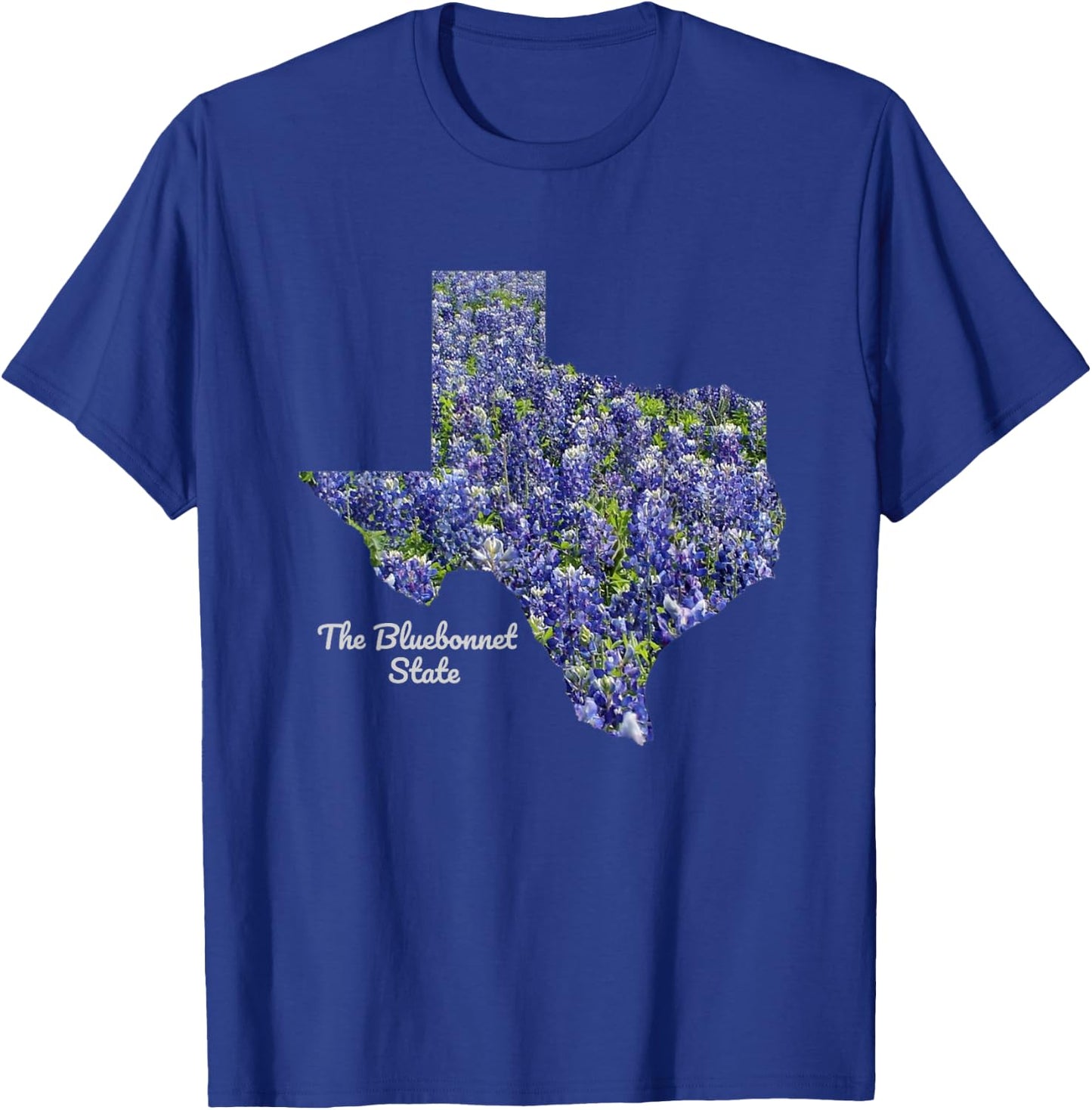 Great State of Texas Bluebonnet T-Shirt - T-Shirt | Royal