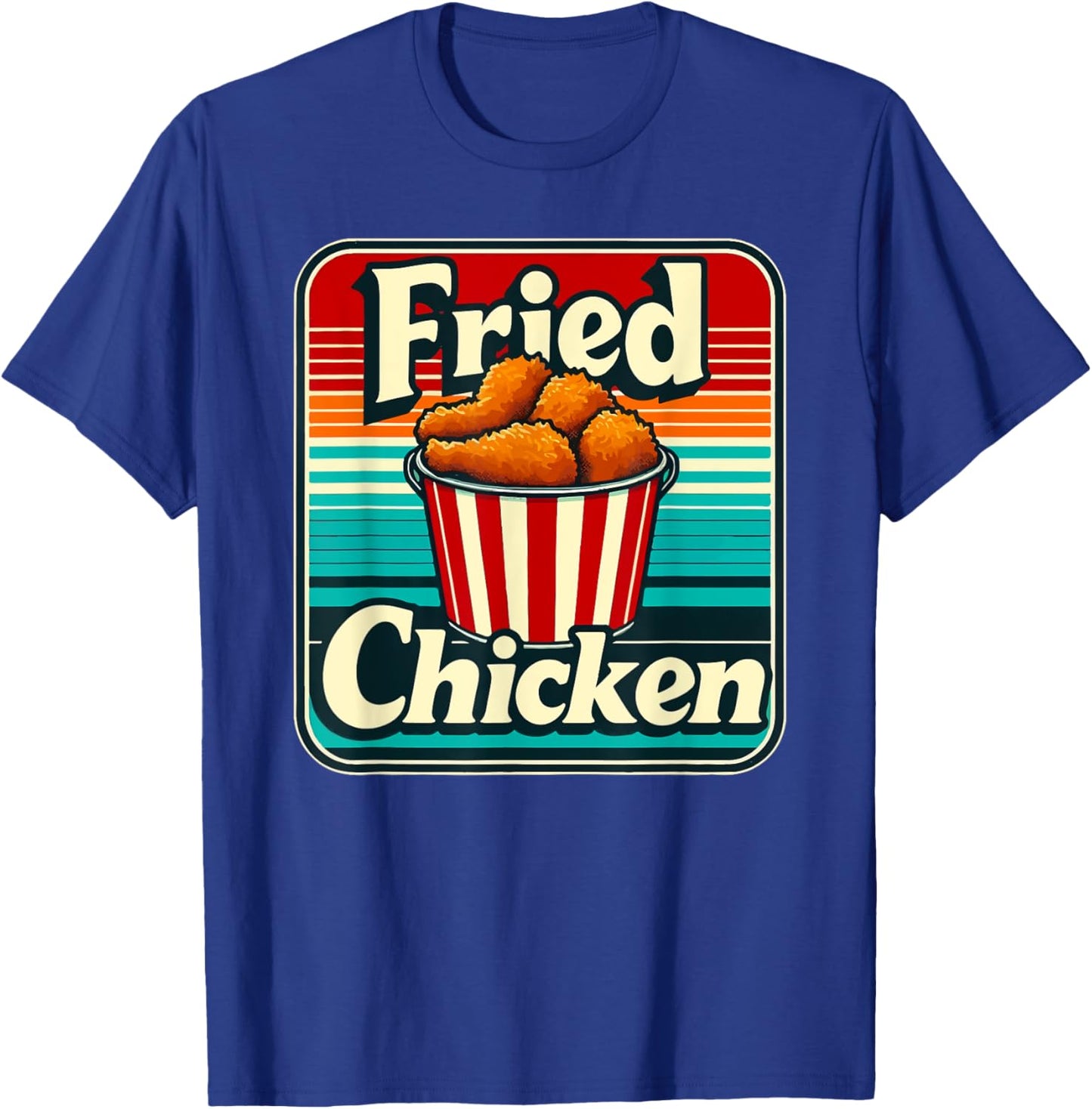 Vintage Fried Chicken T-Shirt - T-Shirt | Royal