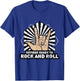 Retired Ready To Rock and Roll T-Shirt - T-Shirt | Royal