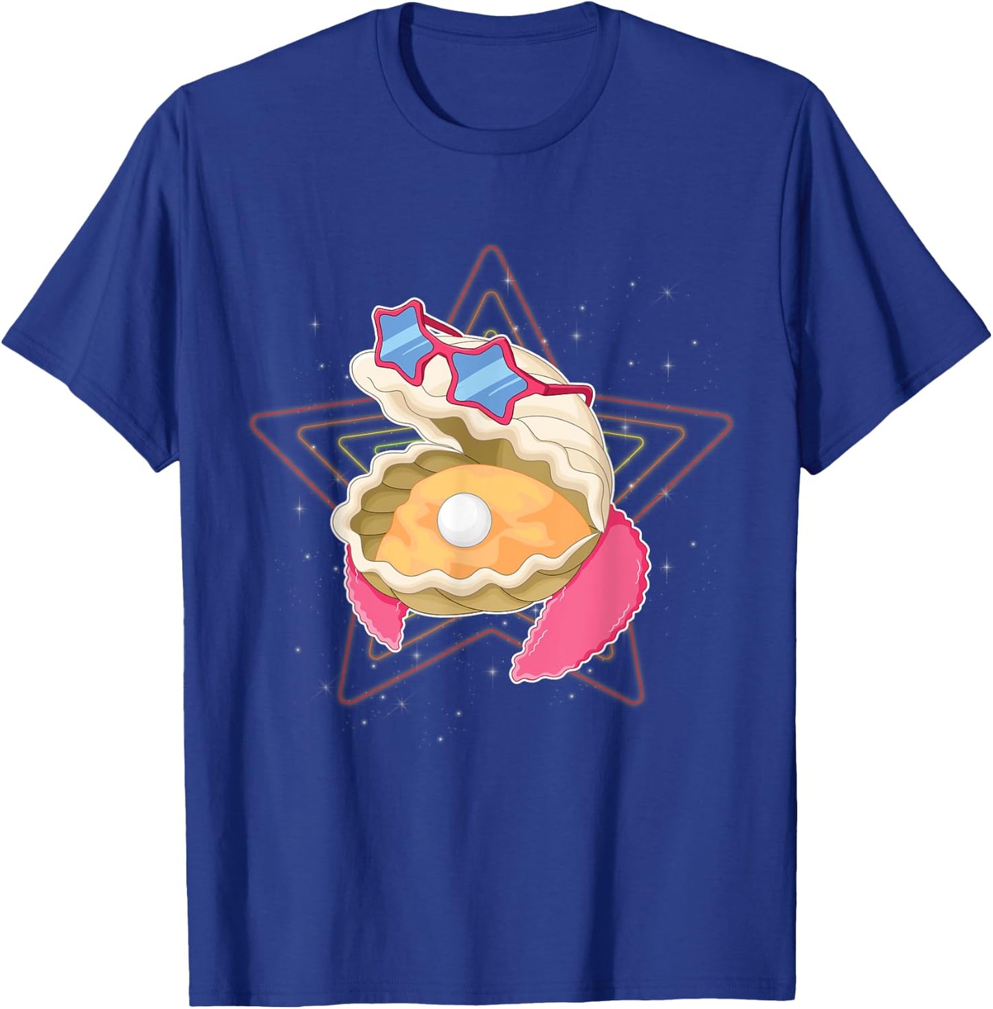 Clam Digger Pun Clamdigger Fresh Clams Clamorous Glamorous T-Shirt - T-Shirt | Royal