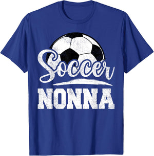 Soccer Nonna Soccer Player Game Day Mother's Day T-Shirt - T-Shirt | Royal