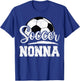 Soccer Nonna Soccer Player Game Day Mother's Day T-Shirt - T-Shirt | Royal