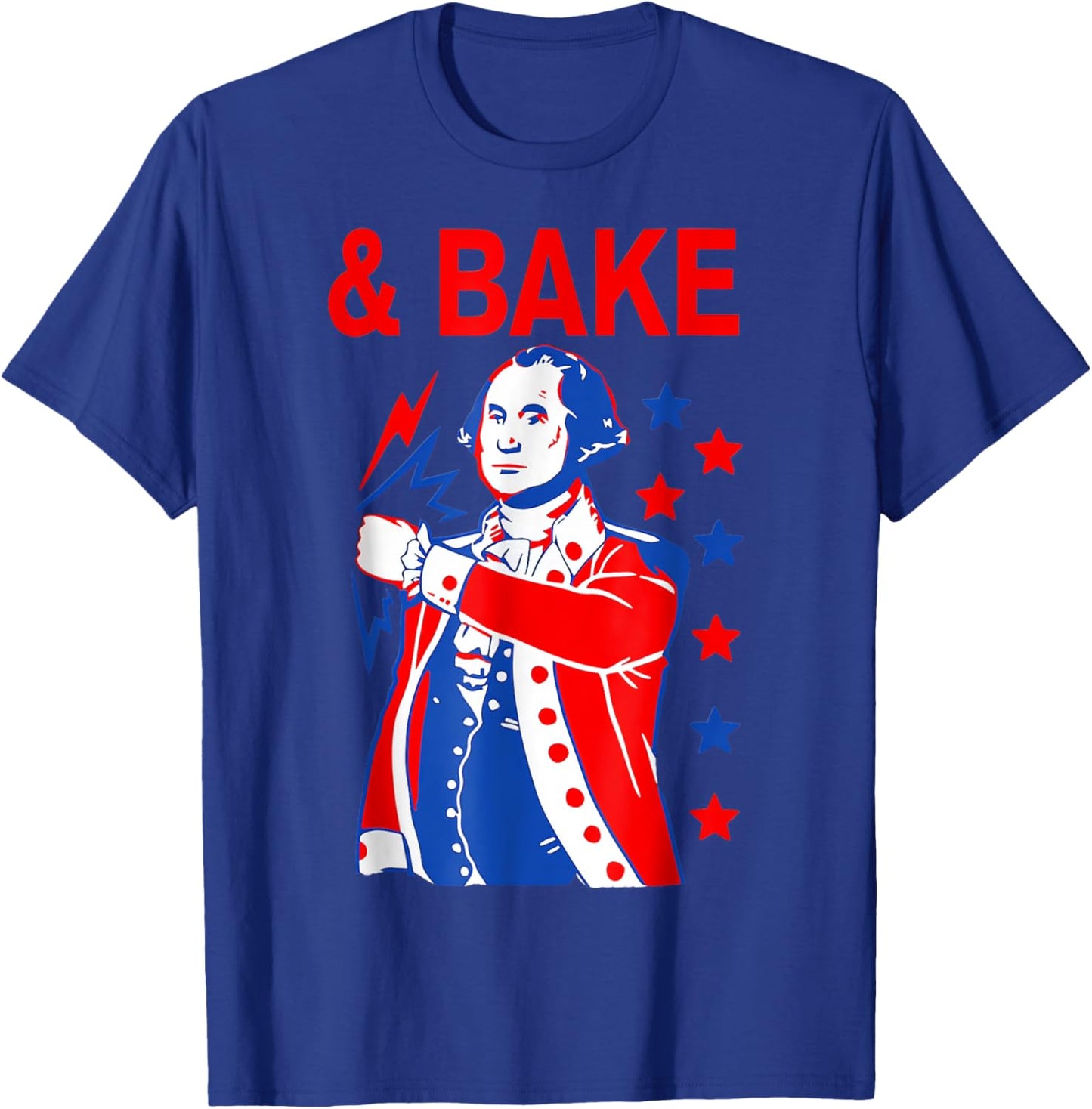 Shake and Bake Matching 4th Of July, Bake Women Kids Men T-Shirt - T-Shirt | Royal
