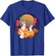 Mid-Autumn Festival Cute Rabbit Mooncake Party Boys Girls T-Shirt - T-Shirt | Royal
