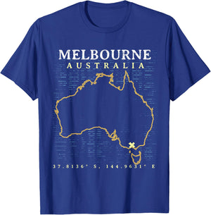 Australia Melbourne T-Shirt - T-Shirt | Royal