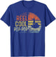 Reel Cool Pop-Pop Fishing Gifts Pop-Pop Birthday Vintage T-Shirt - T-Shirt | Royal