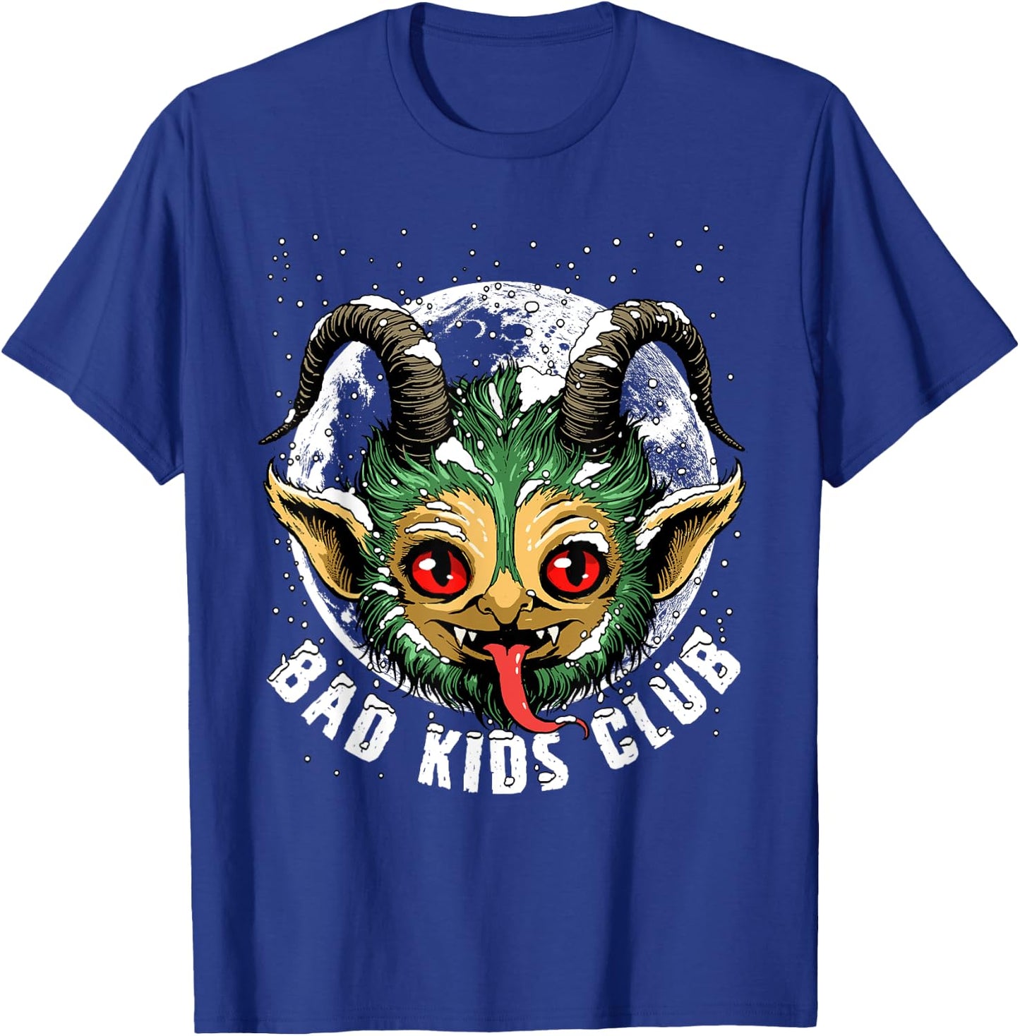 Krampus Shirt Bad Kids Club Germanic Christmas Demon Horror T-Shirt - T-Shirt | Royal