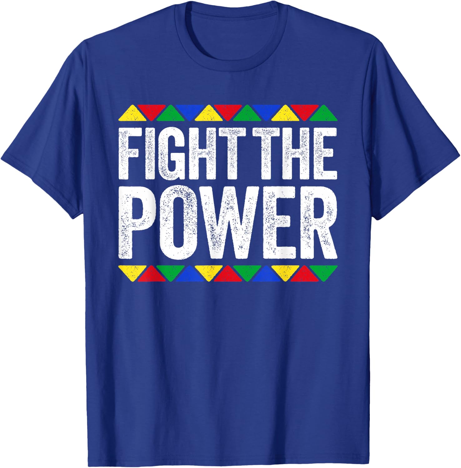 Fight The Power Shirt Black History Month T-Shirt - T-Shirt | Royal