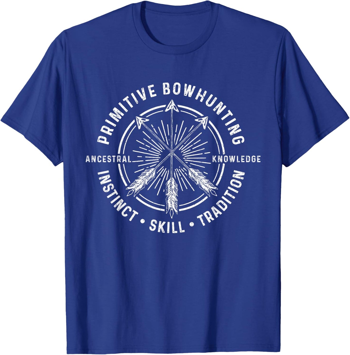 Bowhunting Bow Hunter Deer Elk Hunting Bowhunter Gift T-Shirt - T-Shirt | Royal