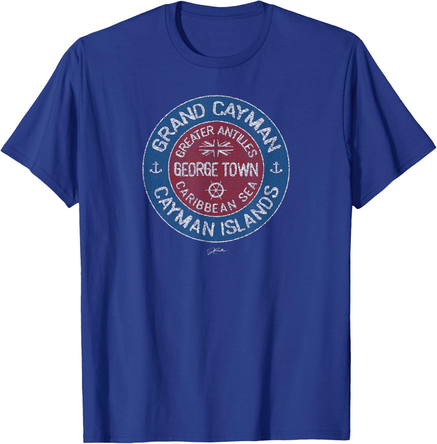 JCombs: George Town, Grand Cayman, Cayman Islands T-Shirt - T-Shirt | Royal