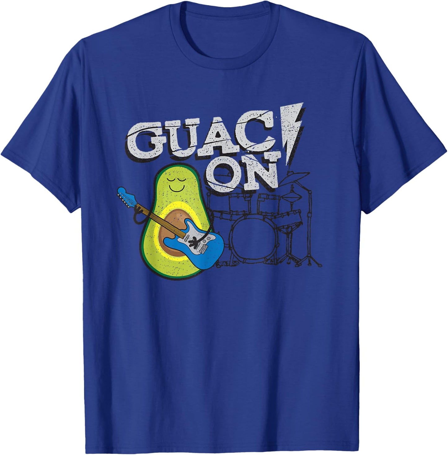 Funny Guac On! Guacamole T for music and T-Shirt - T-Shirt | Royal