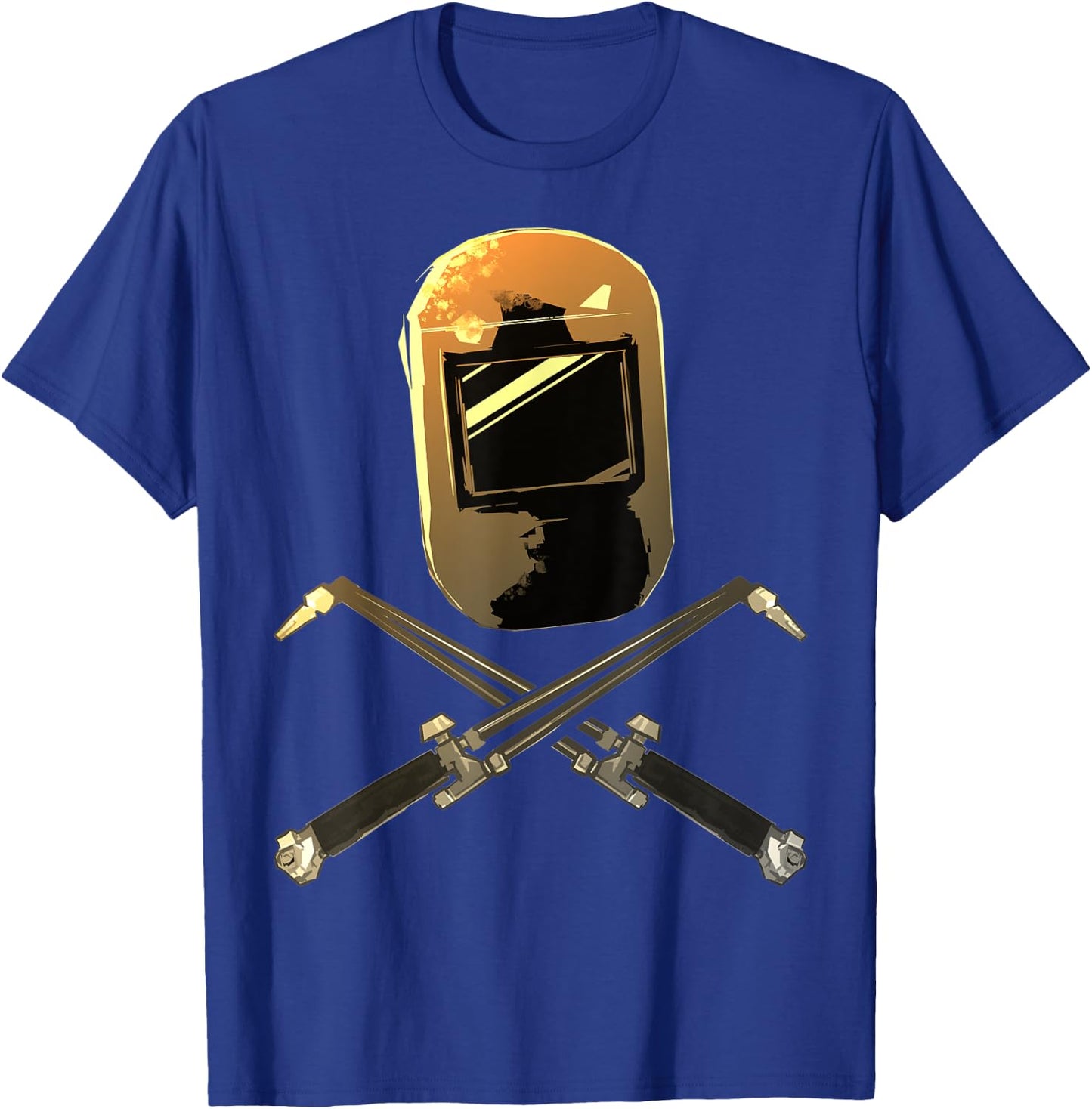 Welder Funny Welding Welder Gift T-Shirt - T-Shirt | Royal