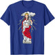 St Barbara Catholic Saint Lightning Storms T-Shirt - T-Shirt | Royal