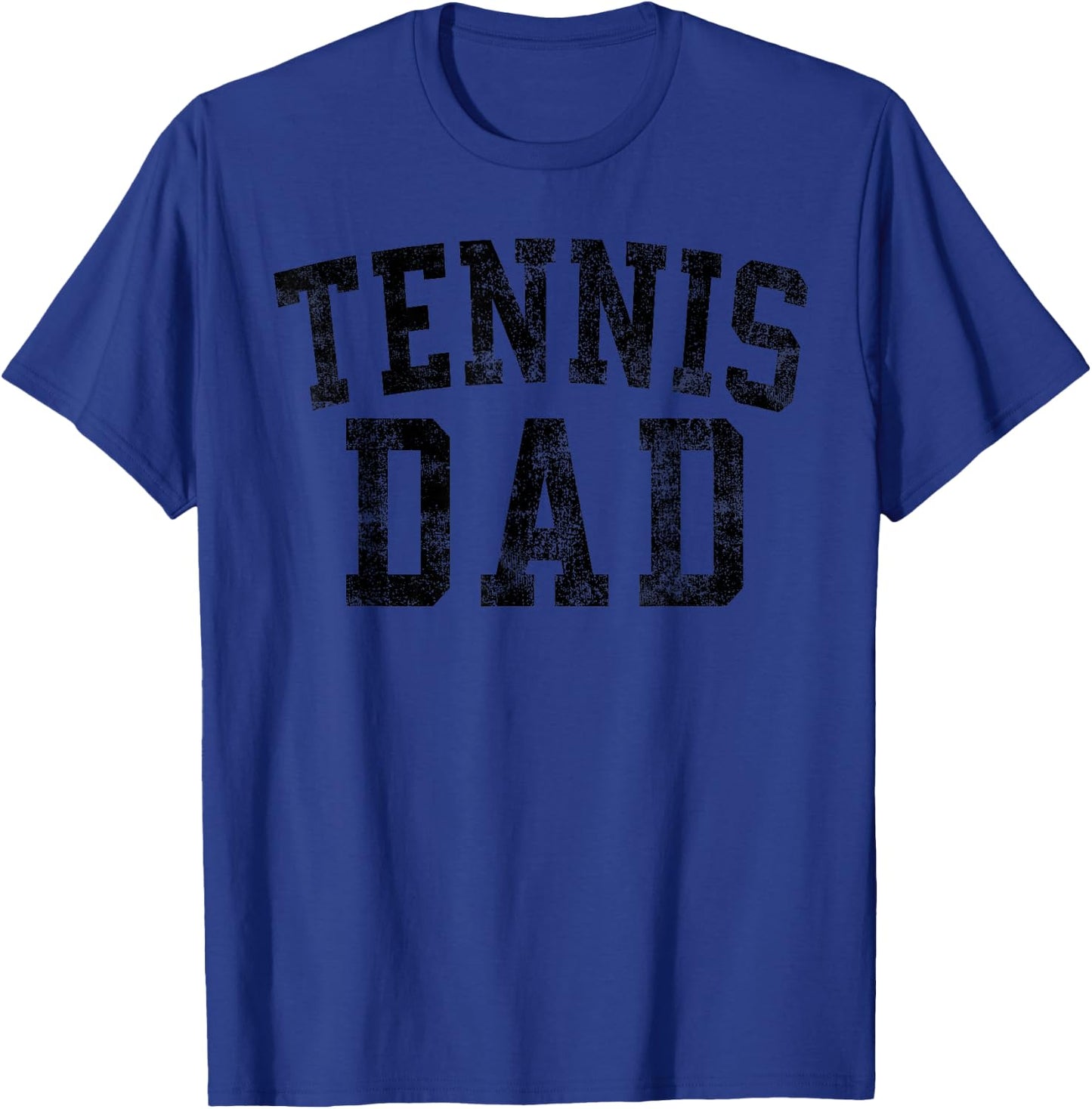 Tennis Dad Birthday Classic Bold Font Tennis Daddy T-Shirt - T-Shirt | Royal