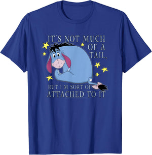 Disney Winnie The Pooh Eeyore Not Much of A Tail V2 Small T-Shirt - T-Shirt | Royal