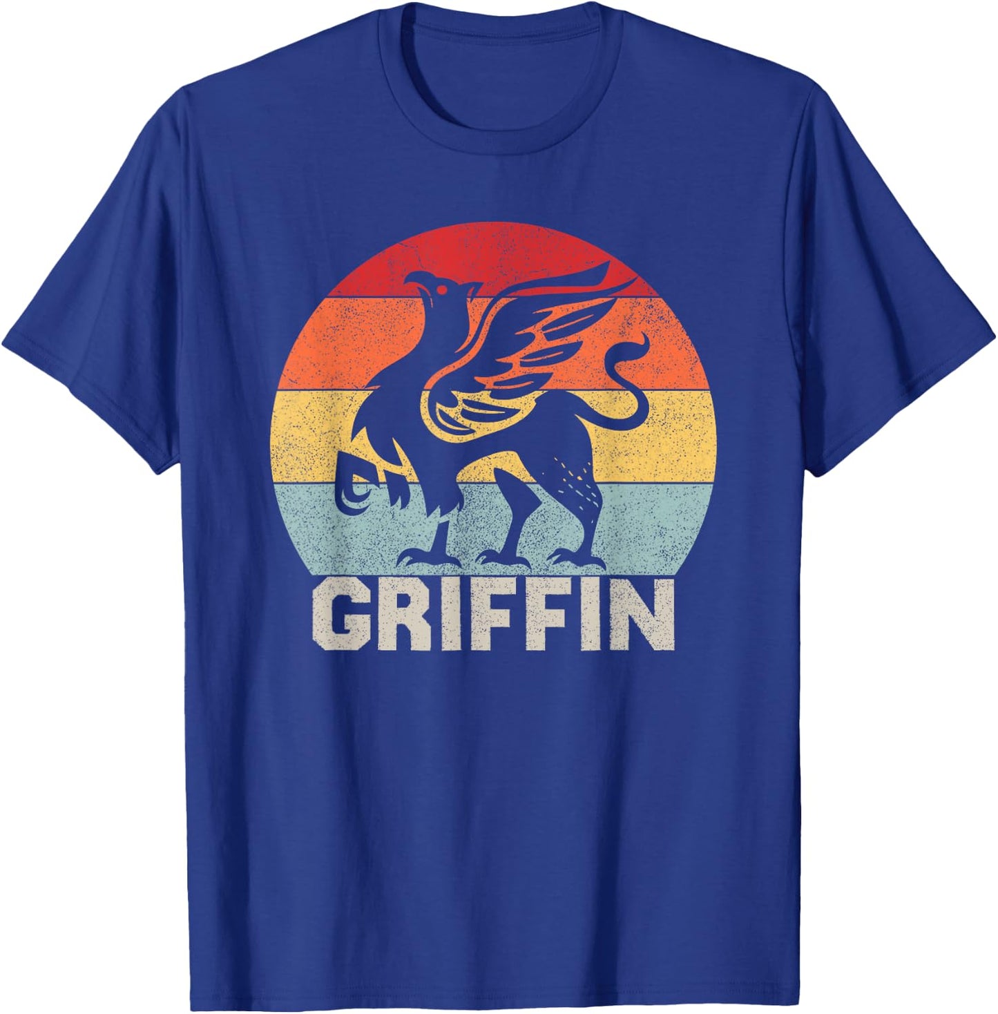 Vintage Griffin Cute Gifts, Retro Animal Legendary Griffin T-Shirt - T-Shirt | Royal