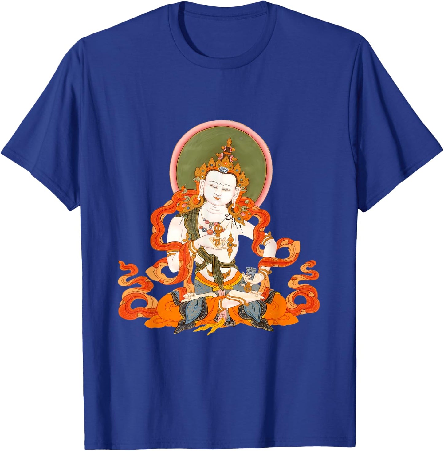 Tibetan Vajrasattva Buddha T-Shirt - T-Shirt | Royal