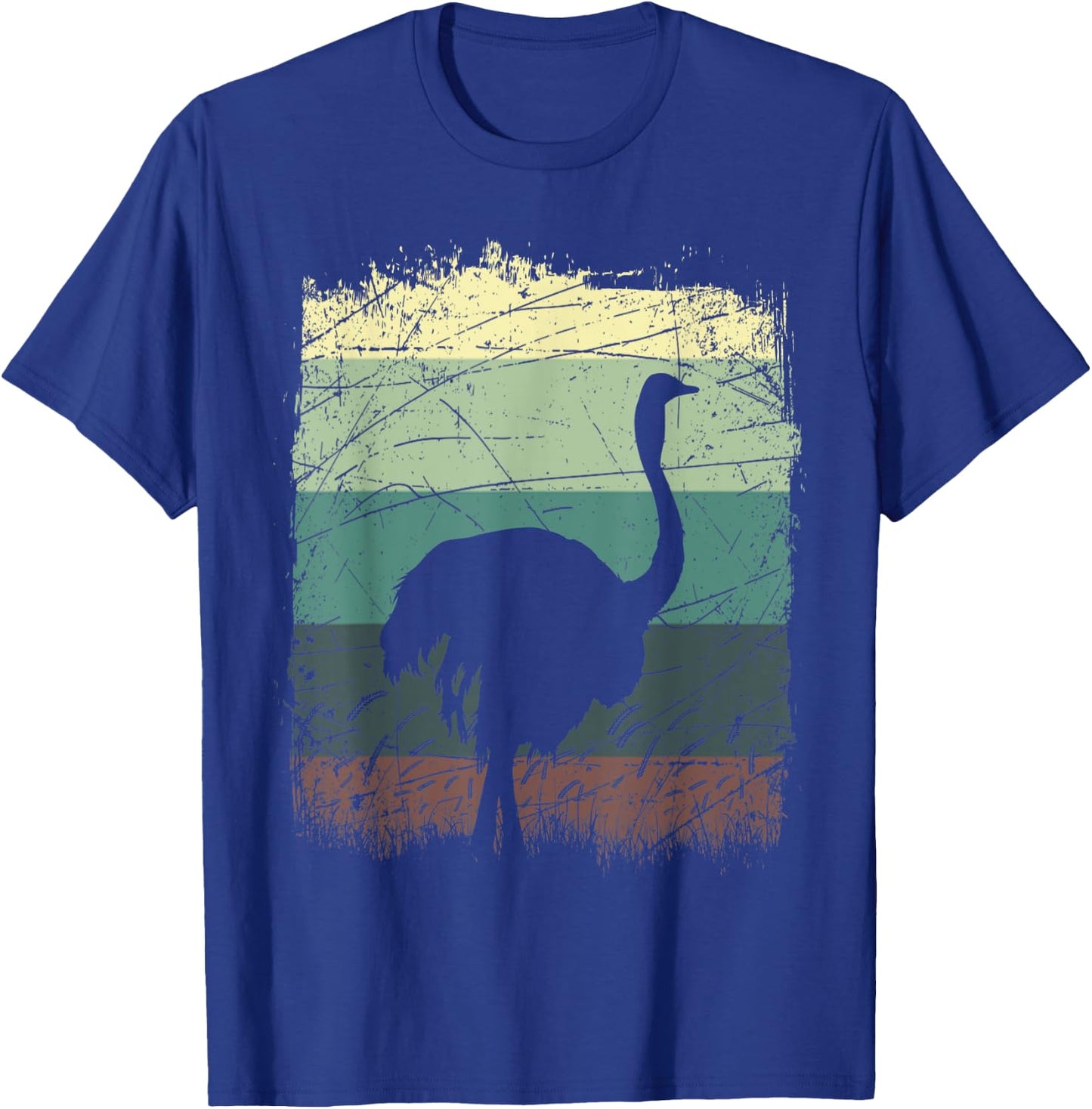 Safari Animal Ostrich T-Shirt - T-Shirt | Royal