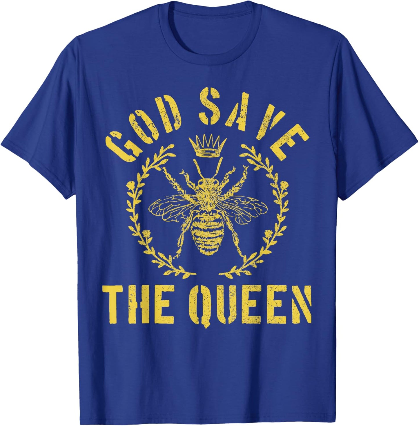 God Save The Queen Bee Funny Beekeeper Gift T-Shirt - T-Shirt | Royal