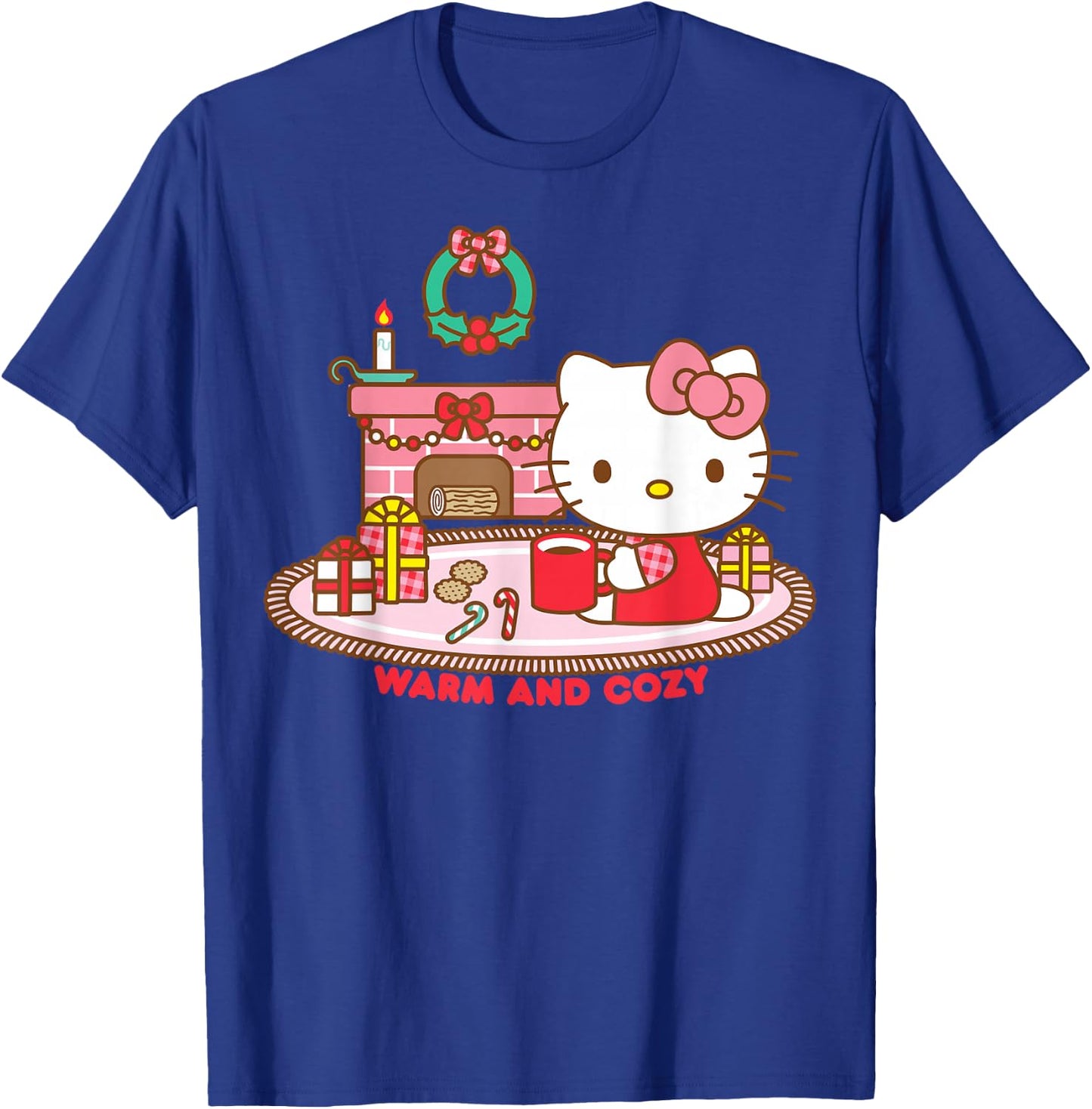 Hello Kitty Warm and Cozy Christmas T-Shirt - T-Shirt | Royal