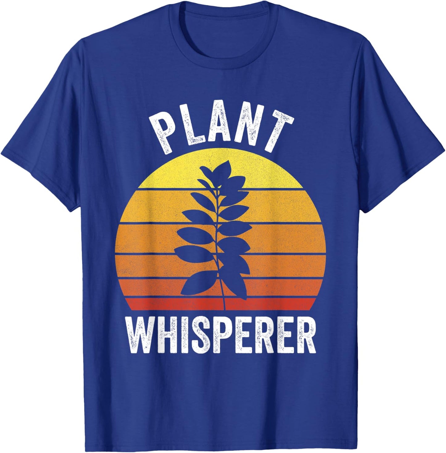 Retro Plant Whisperer Shirt Funny Hobby Gardening Gardener T-Shirt - T-Shirt | Royal