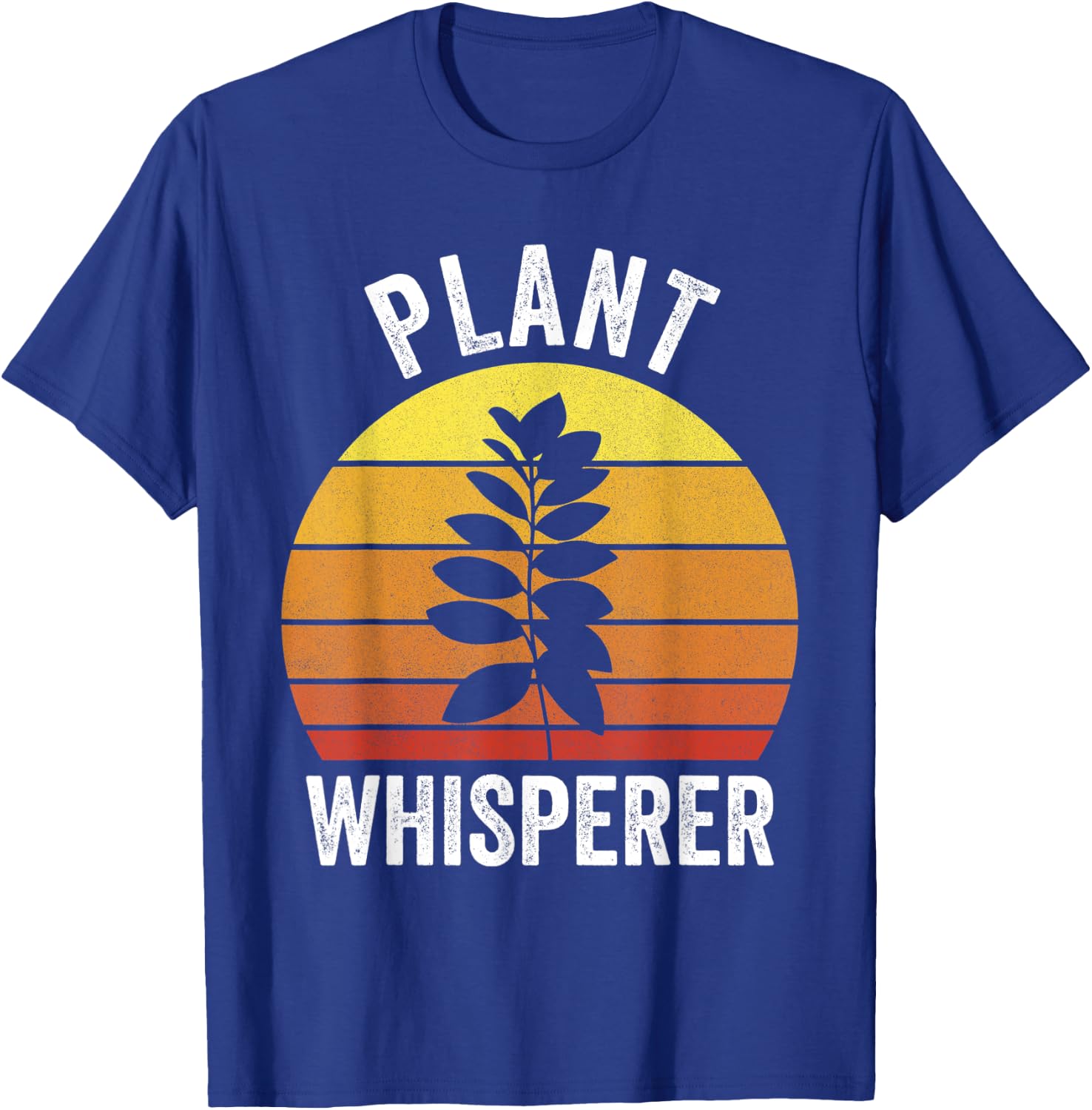Retro Plant Whisperer Shirt Funny Hobby Gardening Gardener T-Shirt - T-Shirt | Royal