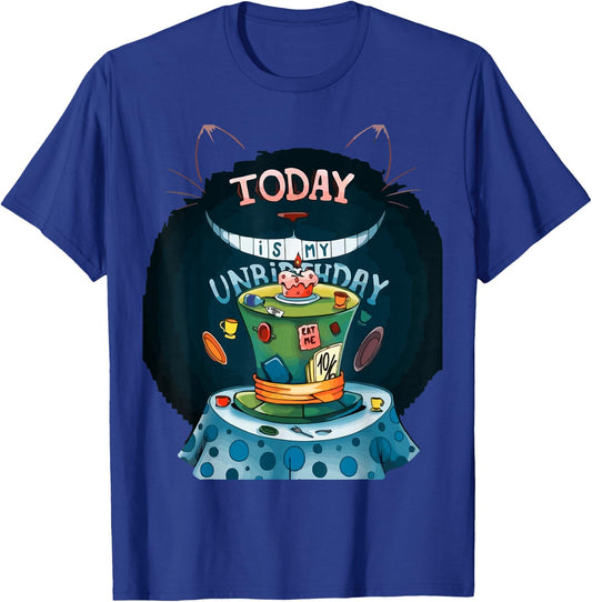 Today is My Unbirthday funny cat lover T-Shirt - T-Shirt | Royal