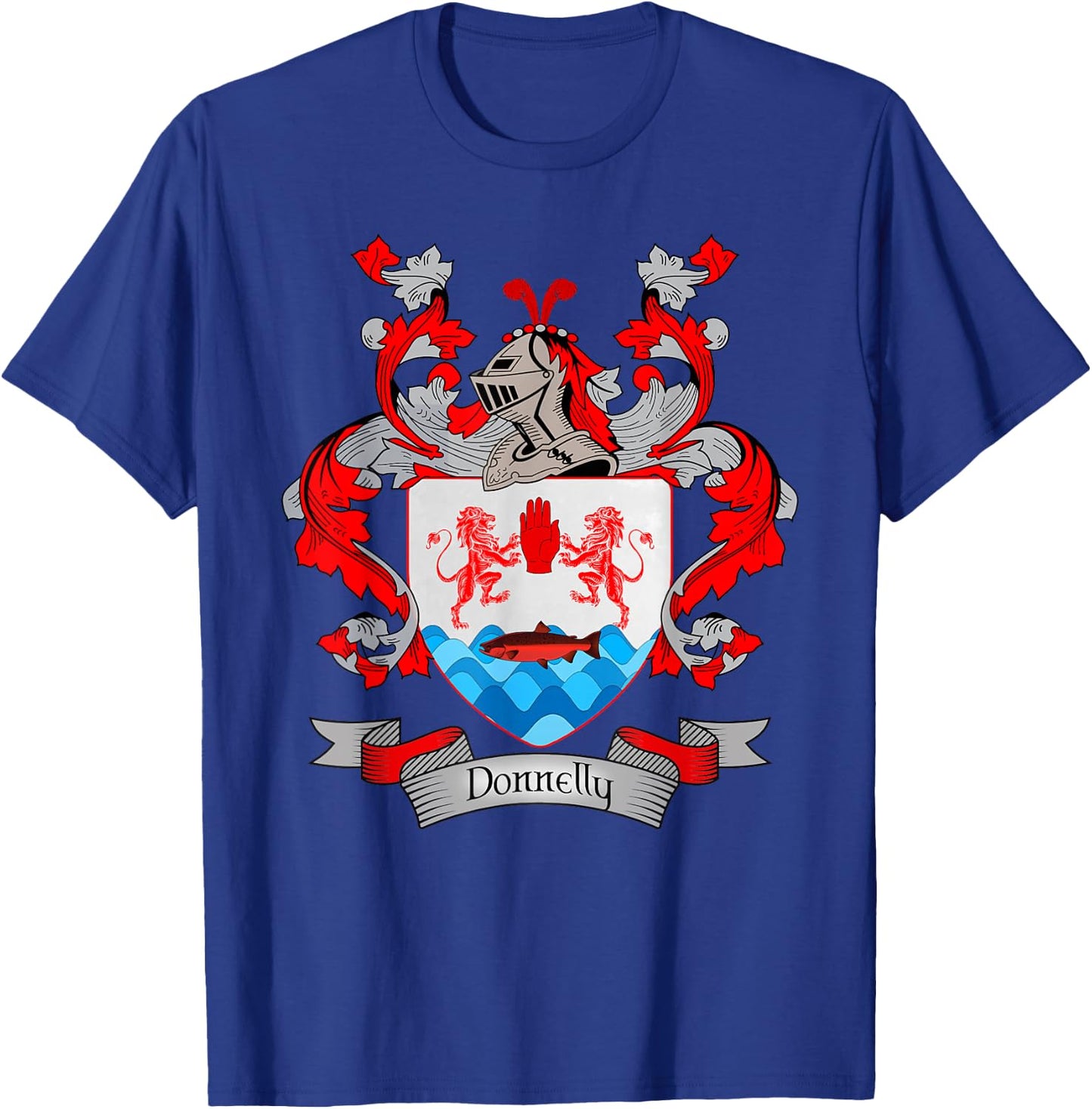 Donnelly Coat of Arms | Donnelly Surname Family Crest T-Shirt - T-Shirt | Royal