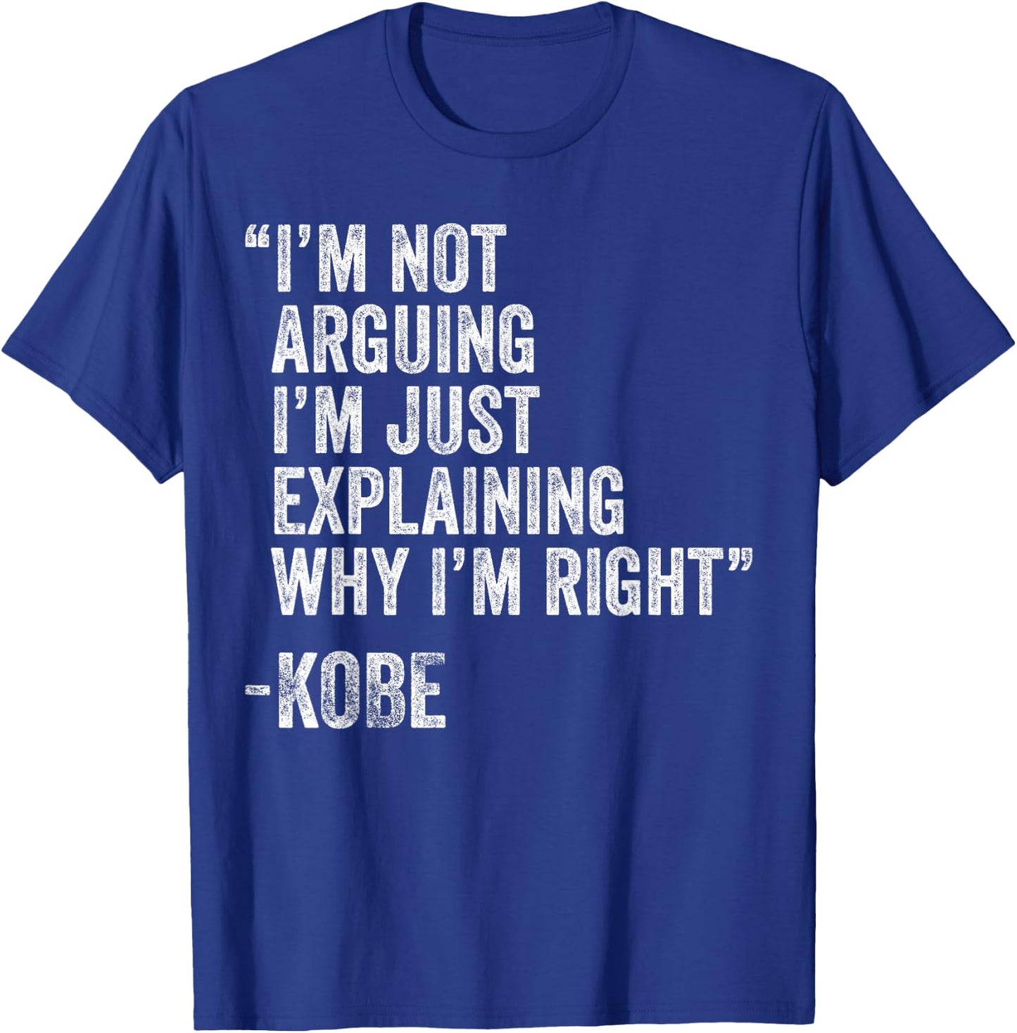 Kobe Quote Funny Birthday Custom Name Idea Engineer T-Shirt - T-Shirt | Royal
