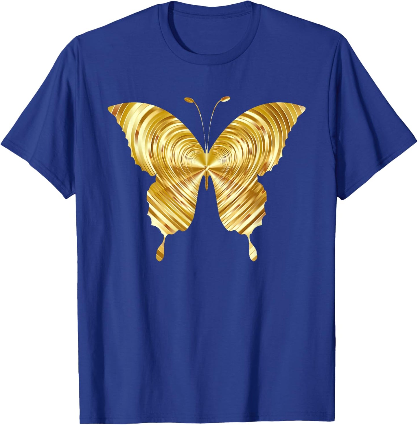 Cute Butterfly of Gold Very Beautiful for Butterfly Lovers T-Shirt - T-Shirt | Royal