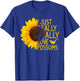 I Just Really Love Possums Gift Women Men Gamba Sunflower T-Shirt - T-Shirt | Royal