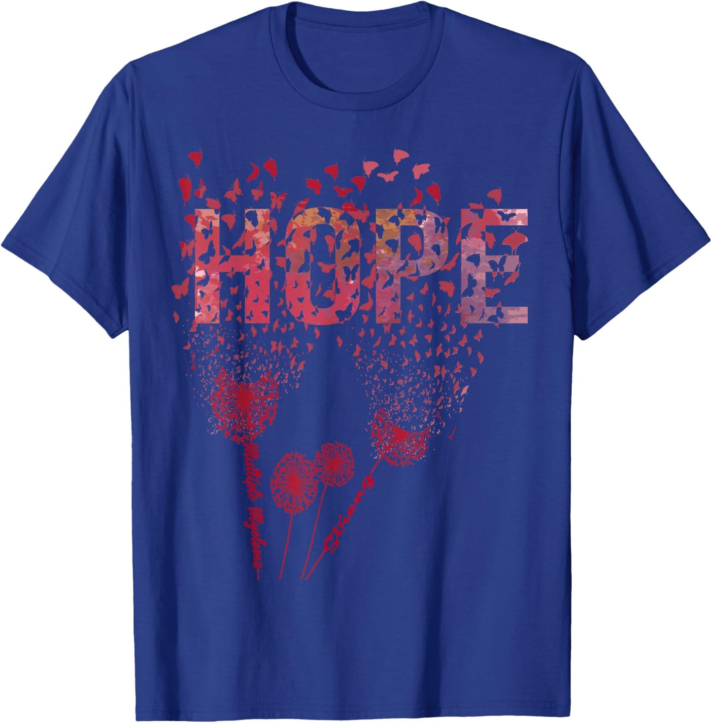 Multiple Myeloma Awareness T-Shirt - T-Shirt | Royal